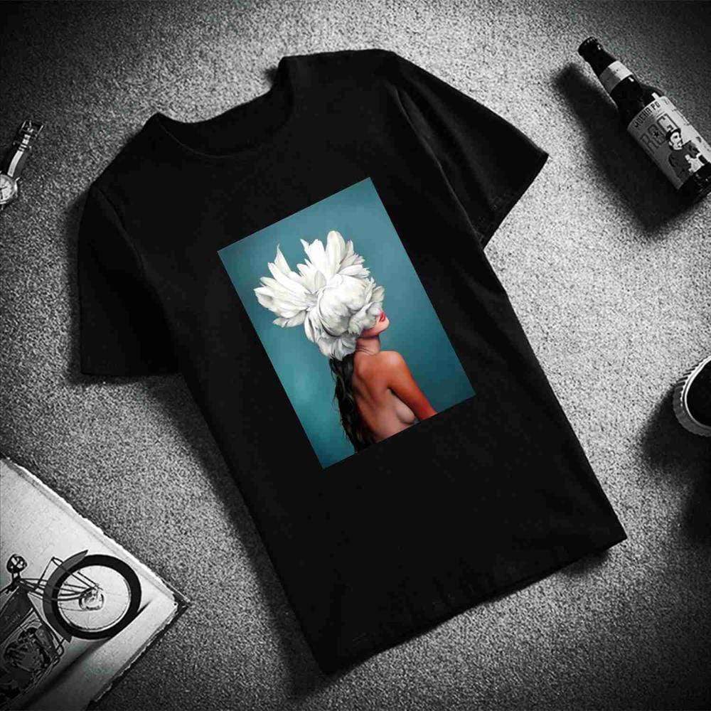 Florydays Camisetas S2 4 / S Camisetas Estéticas Estampadas De Algodón