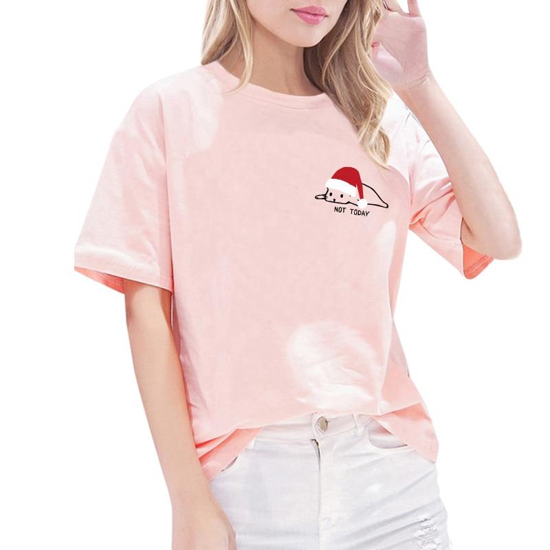 Florydays Camisetas S2 XPM Rosa / S Camiseta Estampada A La Moda Con Manga Ancha